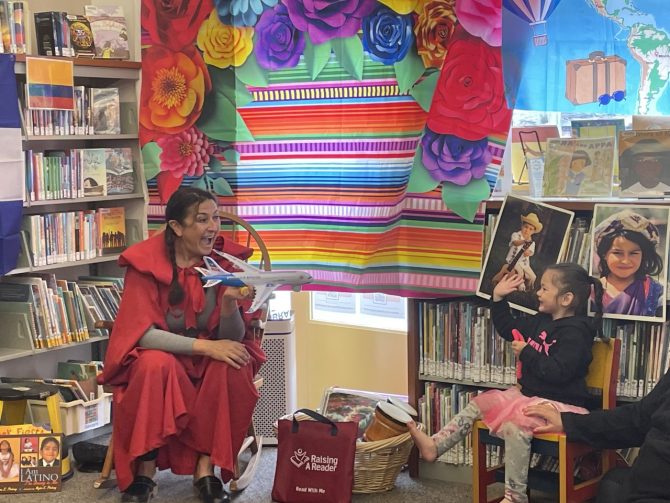 Little Red Reading Hood Visits West Marin Libraries Marin County Free
