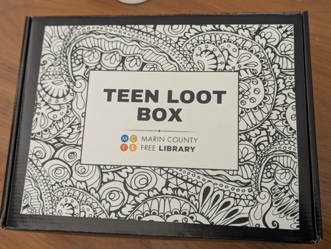 Teen Library Loot Boxes! Marin County Free Library