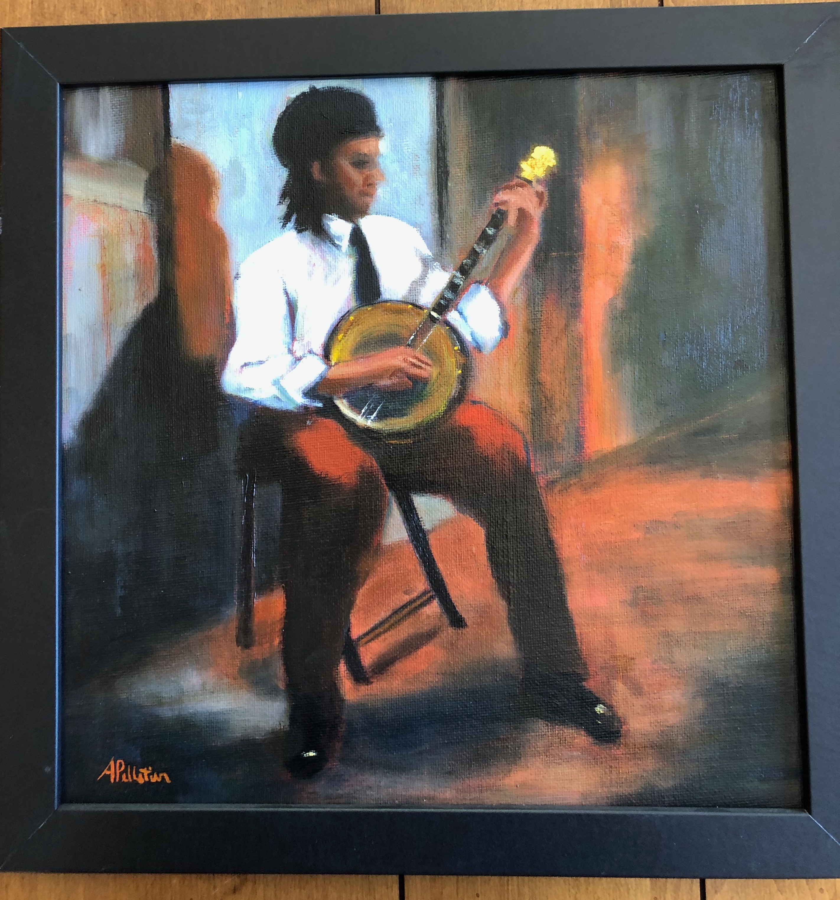 Banjo Player, New Orleans